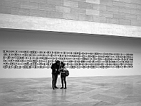BOF2014 94  Couple at the East Building National Gallery Of Art Washington D.C./USA